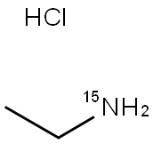 ETHYLAMINE-15N HYDROCHLORIDE Struktur