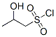 2-hydroxypropanesulphonyl chloride Struktur