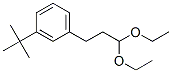 (3-tert-butyl)-1-(3,3-diethoxypropyl)benzene Struktur