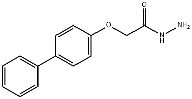 2-([1,1'-BIPHENYL]-4-YLOXY)ACETOHYDRAZIDE Struktur