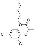 pentyl 2-(2,4-dichlorophenoxy)propionate Struktur