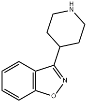 3-Piperidin-4-ylbenzo[d]isoxazole Struktur