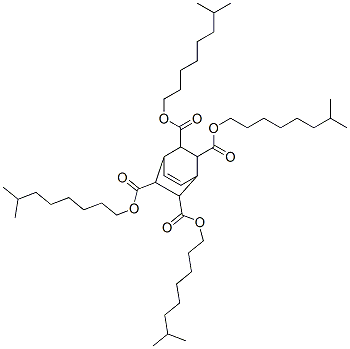 tetraisononyl bicyclo[2.2.2]oct-7-ene-2,3,5,6-tetracarboxylate Struktur