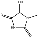 NZ-419,5-HYDROXY-1-METHYLIMIDAZOLIDINE-2,4-DIONE Struktur