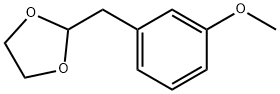 3-(1,3-DIOXOLAN-2-YLMETHYL)ANISOLE Struktur