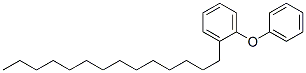 Tetradecyl phenoxy benzene Struktur