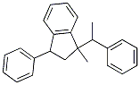 1-methyl-3-phenyl(1-phenylethyl)indan Struktur