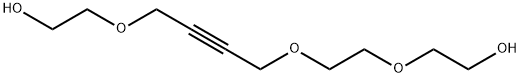 2-[2-[[4-(2-hydroxyethoxy)-2-butynyl]oxy]ethoxy]ethanol Struktur