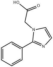 (2-PHENYL-IMIDAZOL-1-YL)-ACETIC ACID Struktur