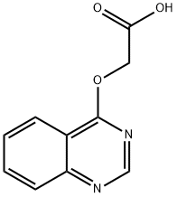 (QUINAZOLIN-4-YLOXY)-ACETIC ACID Struktur