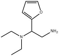 N-[2-amino-1-(2-furyl)ethyl]-N,N-diethylamine Struktur