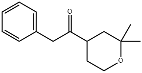 1-(2,2-DIMETHYL-TETRAHYDRO-PYRAN-4-YL)-2-PHENYL-ETHANONE Struktur