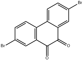 2,7-二溴菲醌, 84405-44-7, 結(jié)構(gòu)式