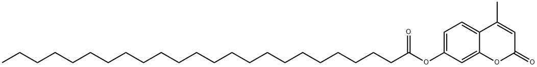 4-METHYLUMBELLIFERYL LIGNOCERATE Struktur