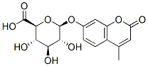 4-Methylumbelliferyl beta-glucuronide Struktur