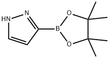 3-(4,4,5,5-TETRAMETHYL-1,3,2-DIOXABOROLANE)-PYRAZOLE Struktur