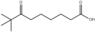 8,8-DIMETHYL-7-OXONONANOIC ACID Struktur