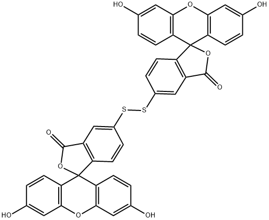 difluorescein disulfide Struktur