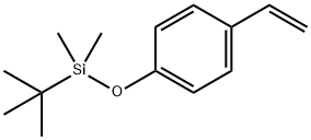 對(duì)乙烯基卞氧基叔丁基二甲基硅烷, 84494-81-5, 結(jié)構(gòu)式