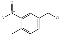 4-Methyl-3-nitrobenzyl chloride Struktur