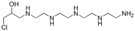 15-amino-1-chloro-4,7,10,13-tetraazapentadecan-2-ol Struktur