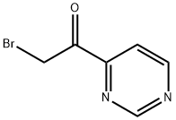 2-BROMO-1-PYRIMIDIN-4-YL-ETHANONE Struktur