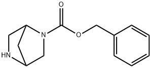 2-CBZ-2,5-DIAZABICYCLO[2.2.1]HEPTANE Struktur