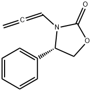 (4S)-4-phenyl-3-(1,2-propadienyl)-2-Oxazolidinone Struktur