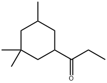 1-(3,3,5-trimethylcyclohexyl)propan-1-one Struktur