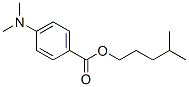 4-methylpentyl 4-(dimethylamino)benzoate Struktur