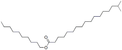 decyl isooctadecanoate Struktur