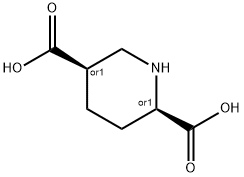 2,5-piperidinedicarboxylic acid Struktur