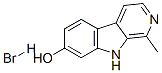 1-methyl-9H-pyrido[3,4-b]indol-7-ol hydrobromide Struktur