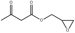 oxiranylmethyl acetoacetate Struktur