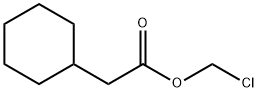 CYCLOHEXANE ACETIC ACID CHLOROMETHYL ESTER Struktur