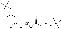 zinc 3,5,5-trimethylhexanoate Struktur