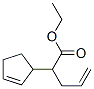 ethyl alpha-allylcyclopent-2-ene-1-acetate  Struktur