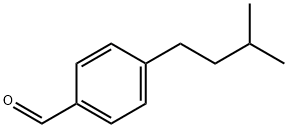 p-(isopentyl)benzaldehyde Struktur