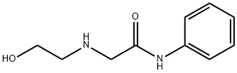 2-(2-HYDROXYETHYLAMINO)-N-PHENYLACETAMIDE Struktur