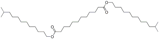diisotridecyl dodecanedioate Struktur