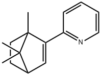 2-(1,7,7-trimethylbicyclo[2.2.1]hept-2-en-2-yl)pyridine Struktur