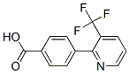 4-(3-(Trifluoromethyl)pyridin-2-yl)benzoic acid Struktur