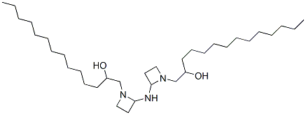 1,1'-[iminobis(propane-3,1-diylimino)]ditetradecan-2-ol Struktur