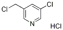 3-Chloro-5-(chloromethyl)pyridine hydrochloride Struktur