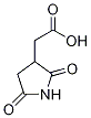 (2,5-DIOXOPYRROLIDIN-3-YL)ACETIC ACID Struktur