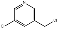 3-CHLORO-5-(CHLOROMETHYL)PYRIDINE Struktur