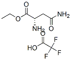 O-ethyl-L-asparagine mono(perfluoroacetate) Struktur