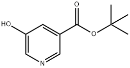 TERT-BUTYL 5-HYDROXYNICOTINATE Struktur