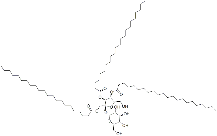 SUCROSE TRIBEHENATE Struktur