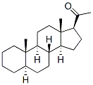 Pregnan-20-one, (5alpha)- Struktur